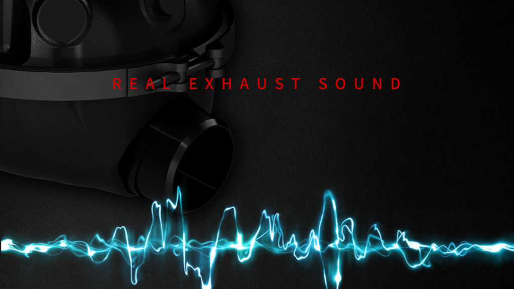 sistema de sonido de escape xhaust